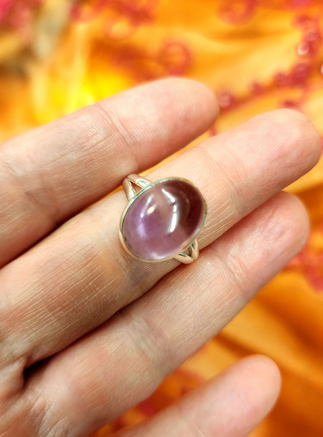 Ametrine Ring C - Size 9 Sterling Silver