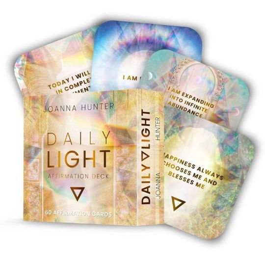 Daily Light Affirmation Oracle Deck by Joanna Hunter