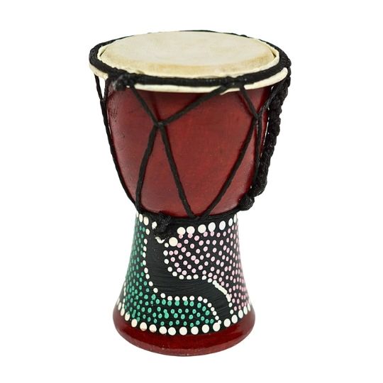 Mini Djembe 6&quot; tall 3.5 inch Head