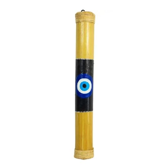 Medium Rainstick Evil Eye 15.5&quot;