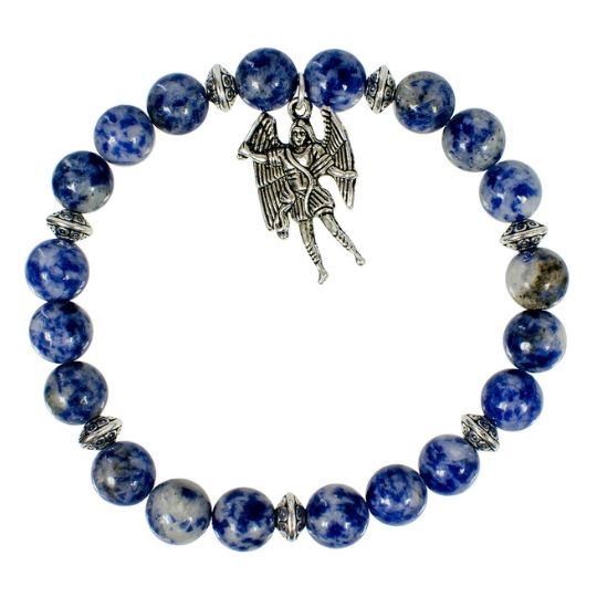 Archangel Michael Sodalite Bracelet