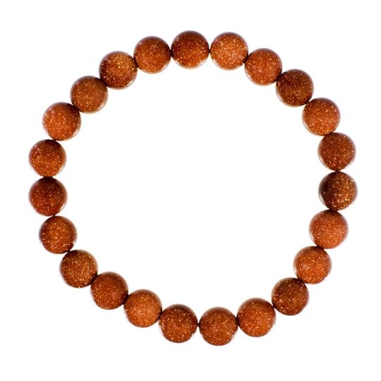Goldstone 8MM Bracelet