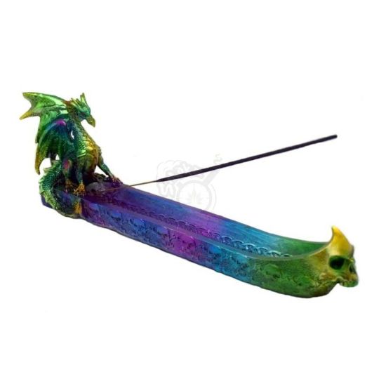 Multi Colour Dragon Incense Burner