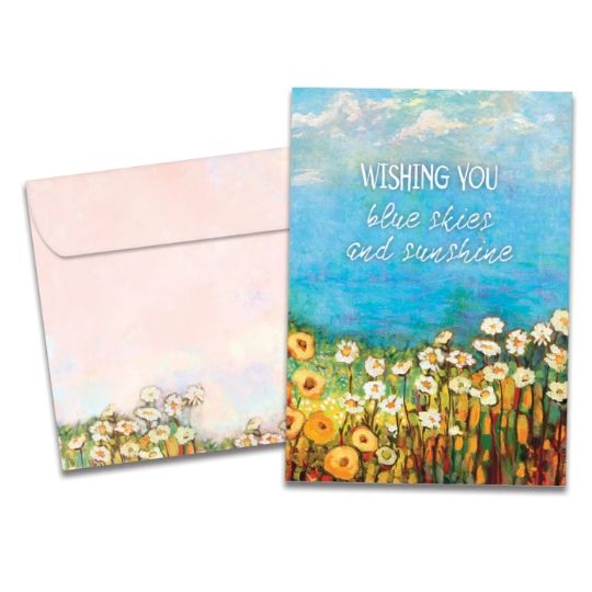 Blue Skies and Sunshine Birthday Card