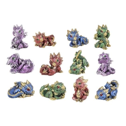Mini Baby Dragon Statues