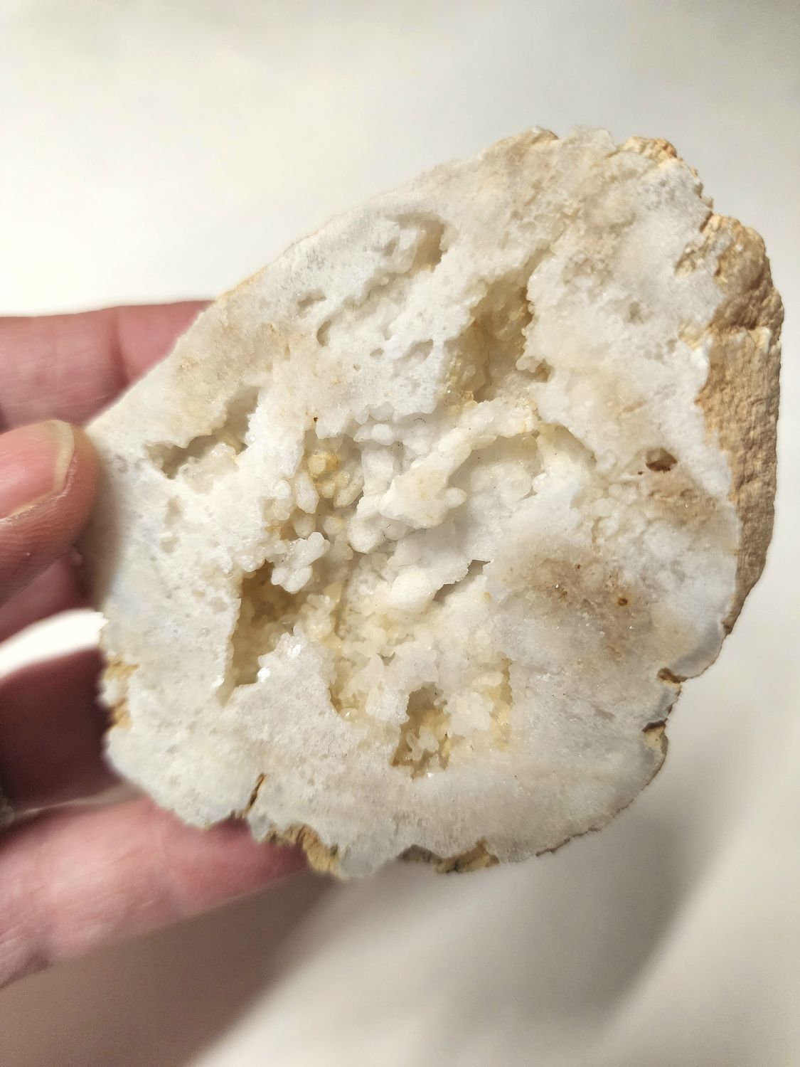 Quartz Geode Half