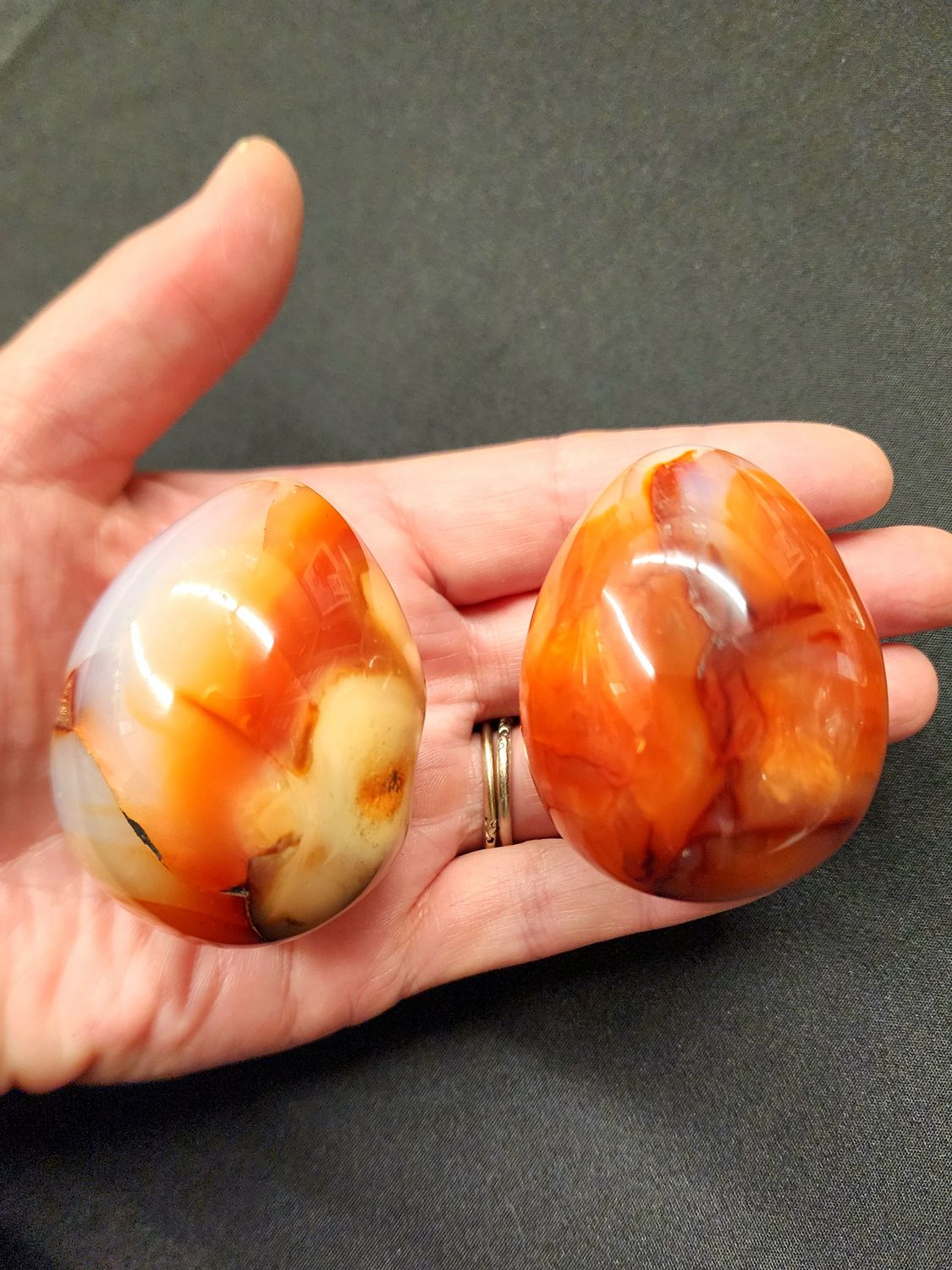 Carnelian Eggs $24