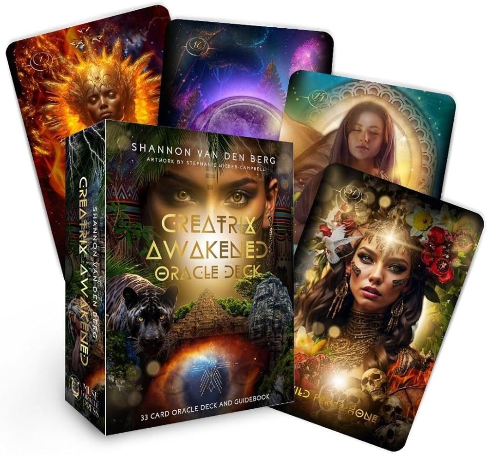 Creatrix Awakened Oracle Deck by Shannon Van Den Berg