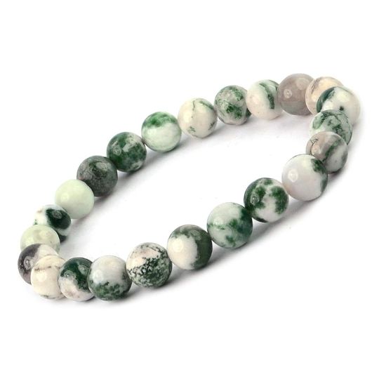 Tree Agate Bracelets 8mm