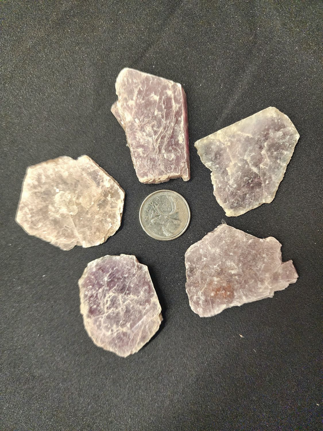 Lepidolite Flakes / Slabs / Slices