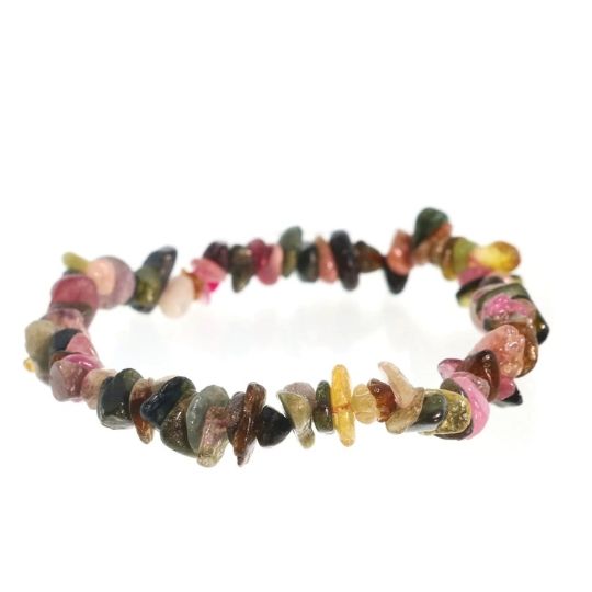 Mixed Tourmaline - Chip Bracelet