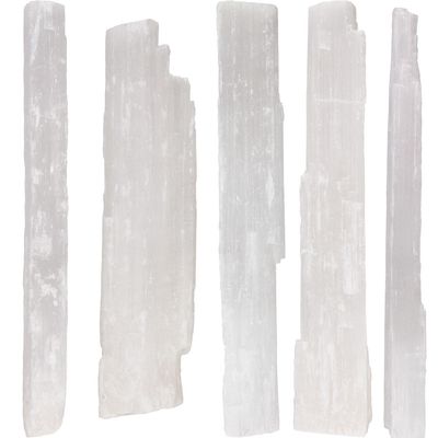 Selenite Raw Rod  - 16&quot;