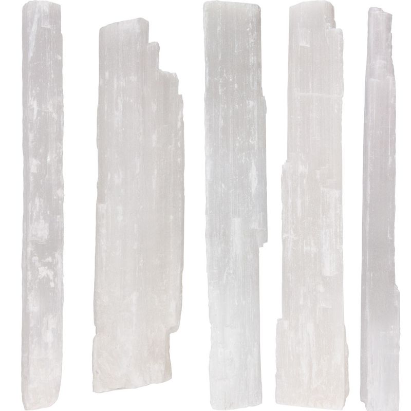 Selenite Raw Rod  - 16&quot;