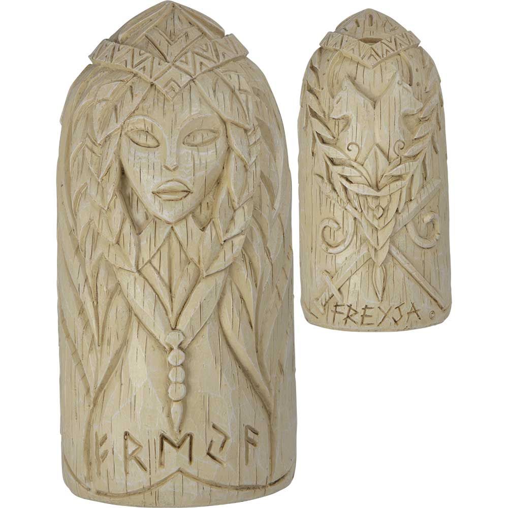 Polyresin Freyja Statue 6&quot; x 3&quot;