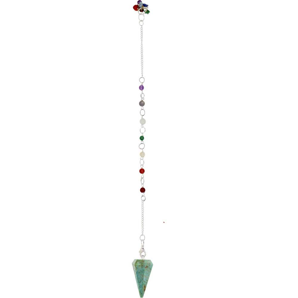 Hexagonal Turquoise - Pendulum