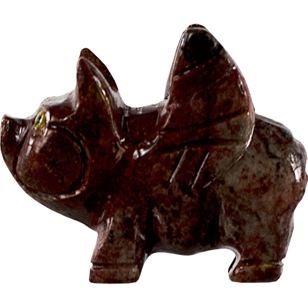 Dolomite Angel Pig 1.25&quot;