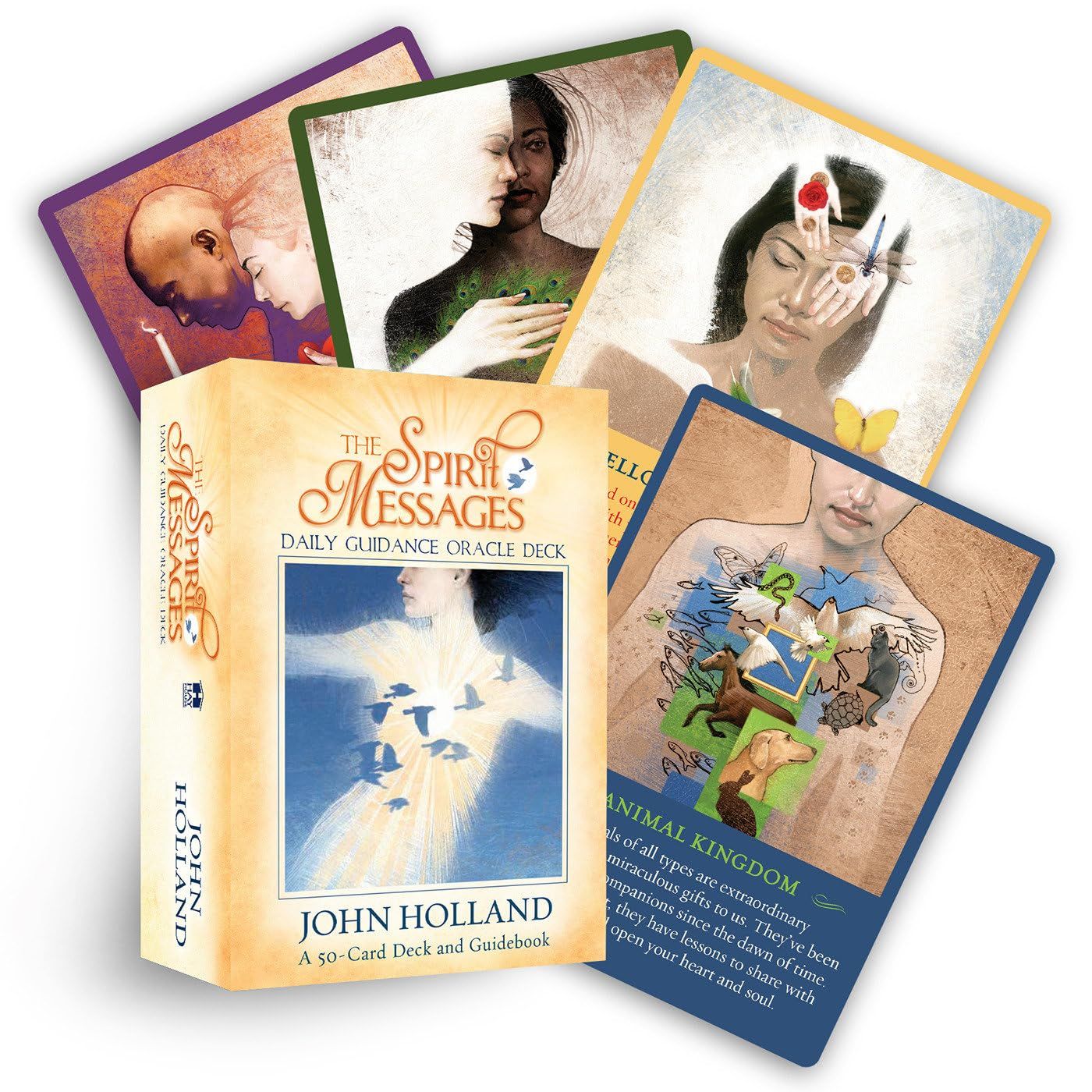 Spirit Messages Daily Guidance Oracle Deck by John Holland