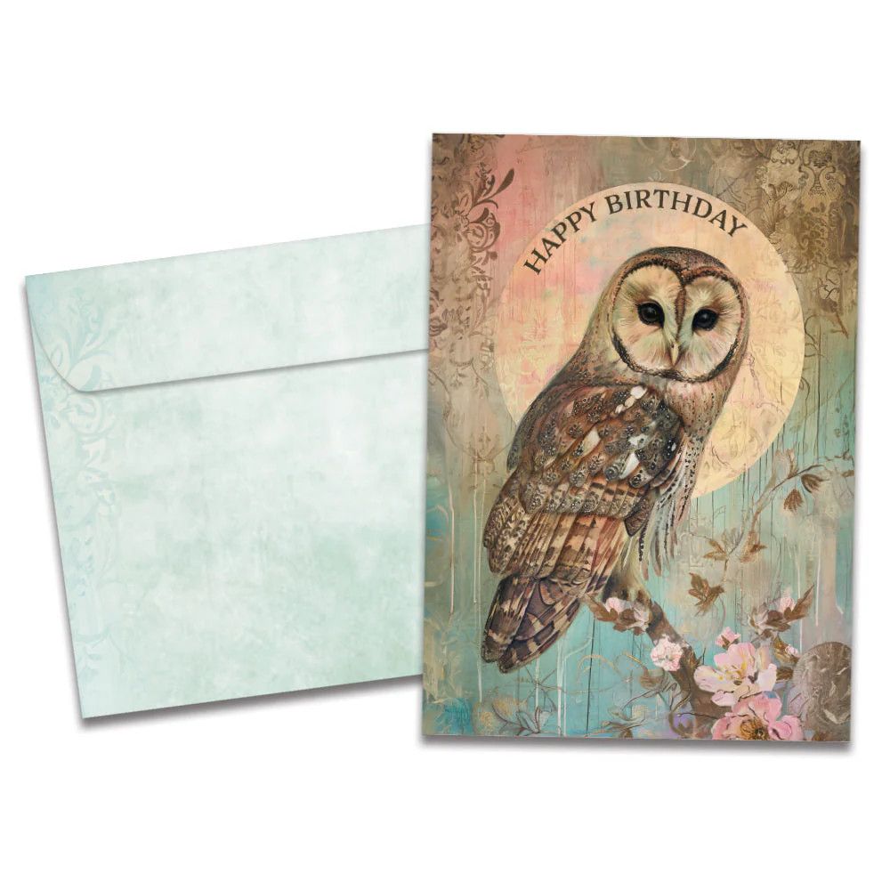 Beautiful Dreamer Owl Card
