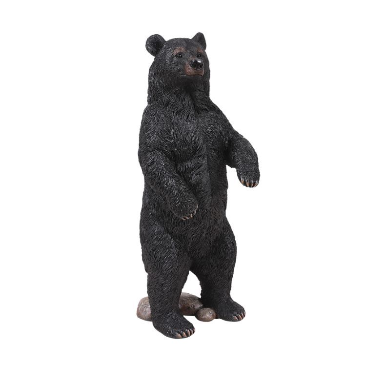 Standing Black Bear Statue