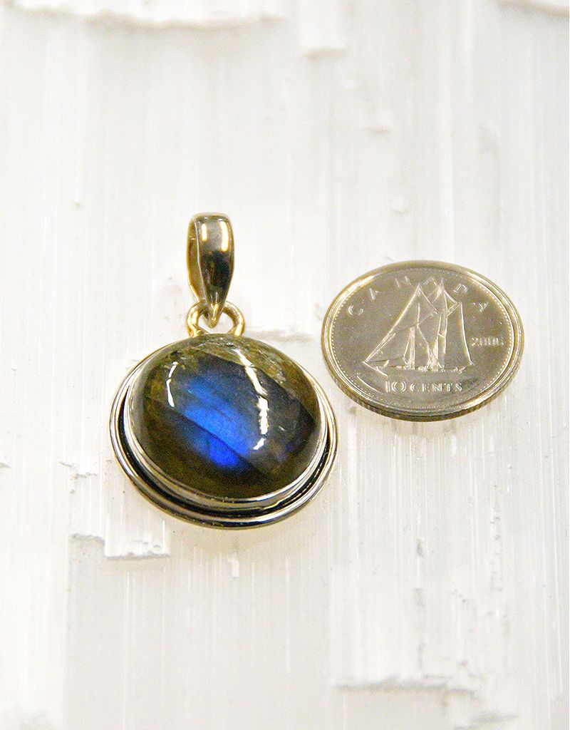 Labradorite Pendant G Sterling Silver