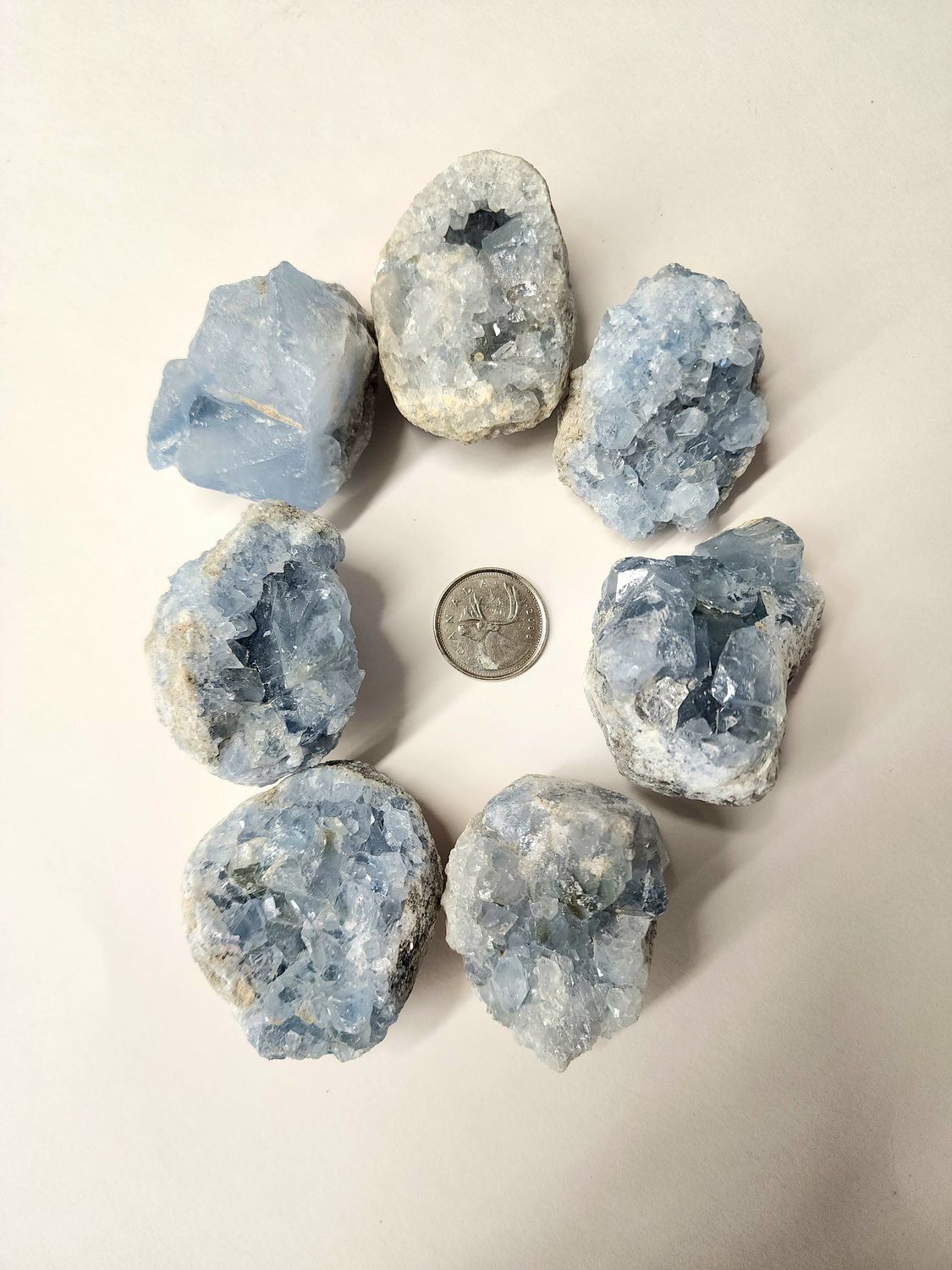 Celestite Clusters