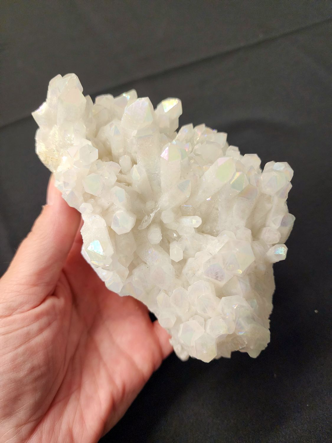 Angel Aura Quartz Cluster