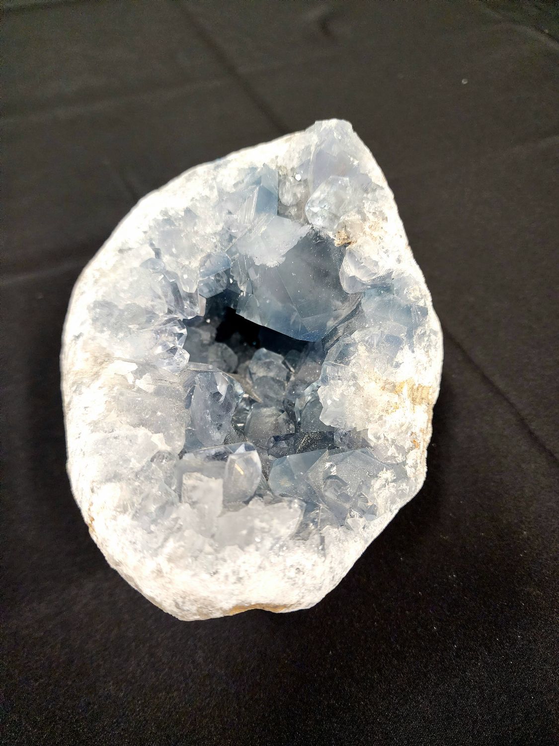 Celestite Cluster Geode