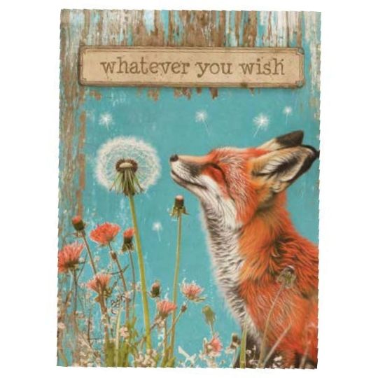 Fox Wishes-Birthday Card