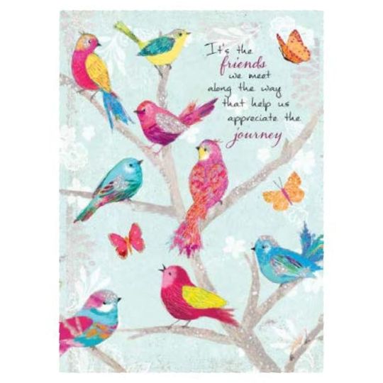Bird Messages-Birthday Card