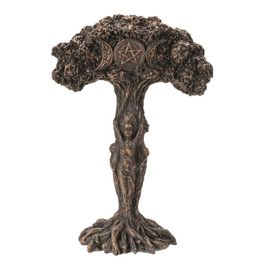 Tree Ent w/Maiden Mother and Crone Statue