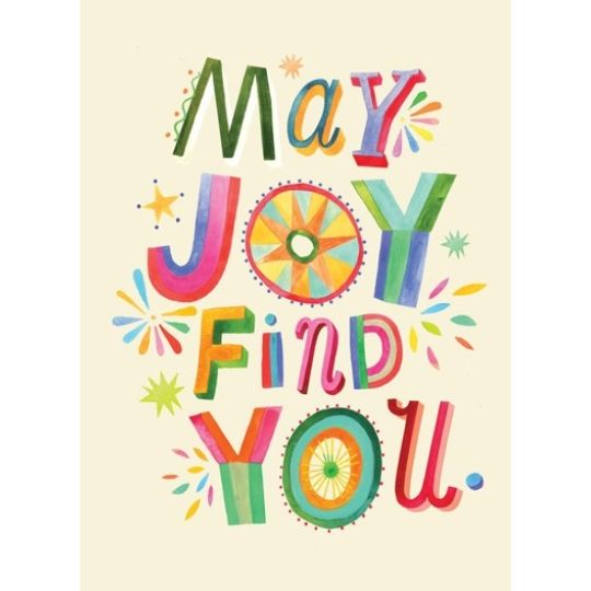 May Joy Find You-Birthday Card