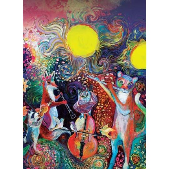 Animal Serenade -Birthday Card