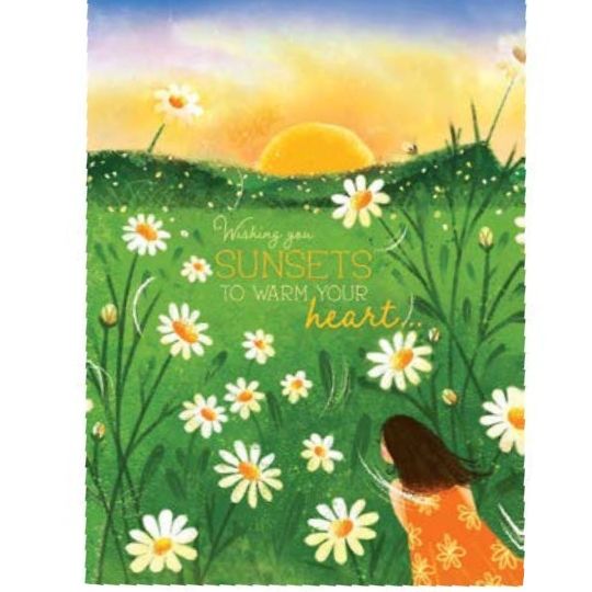 Sunset Wish - Greeting Card