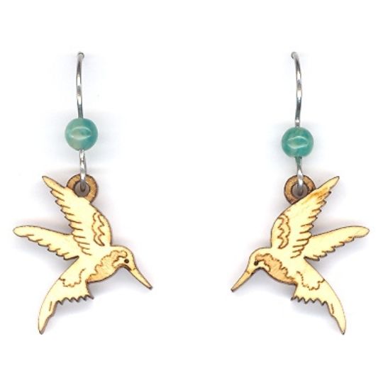 Natural Harmony Earrings Hummingbird
