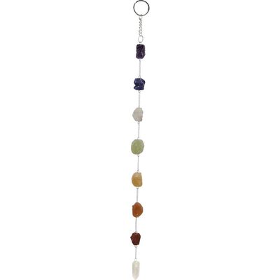 Rough Gemstones Wall Hanging Chakras