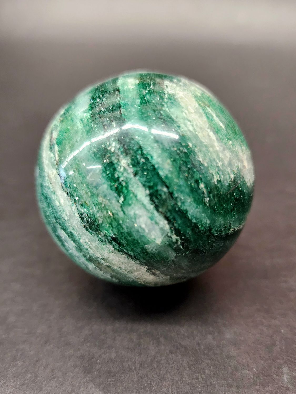 Fuchsite Sphere 2.2&quot;