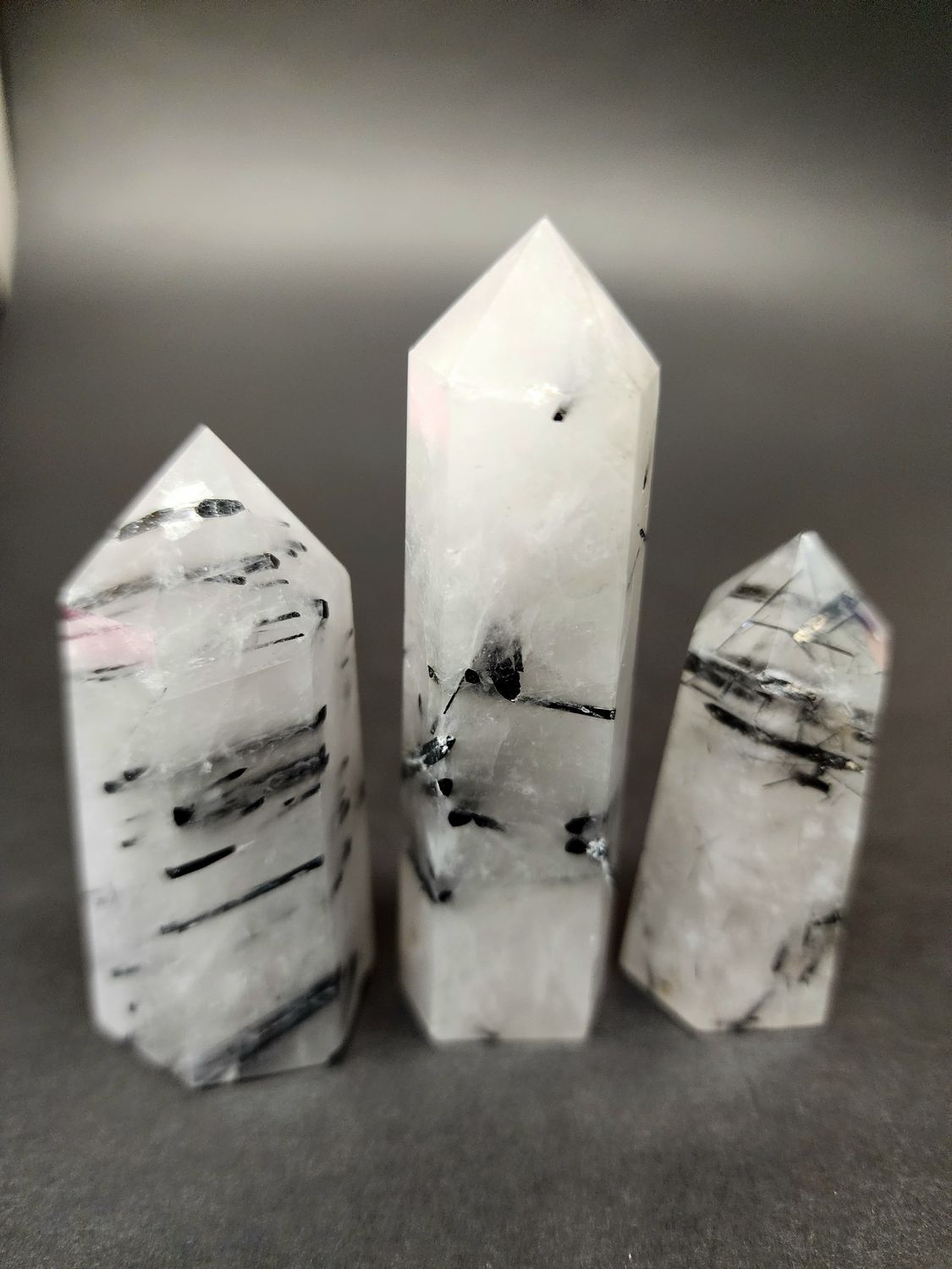 Tourmalinated Quartz Generators / Points