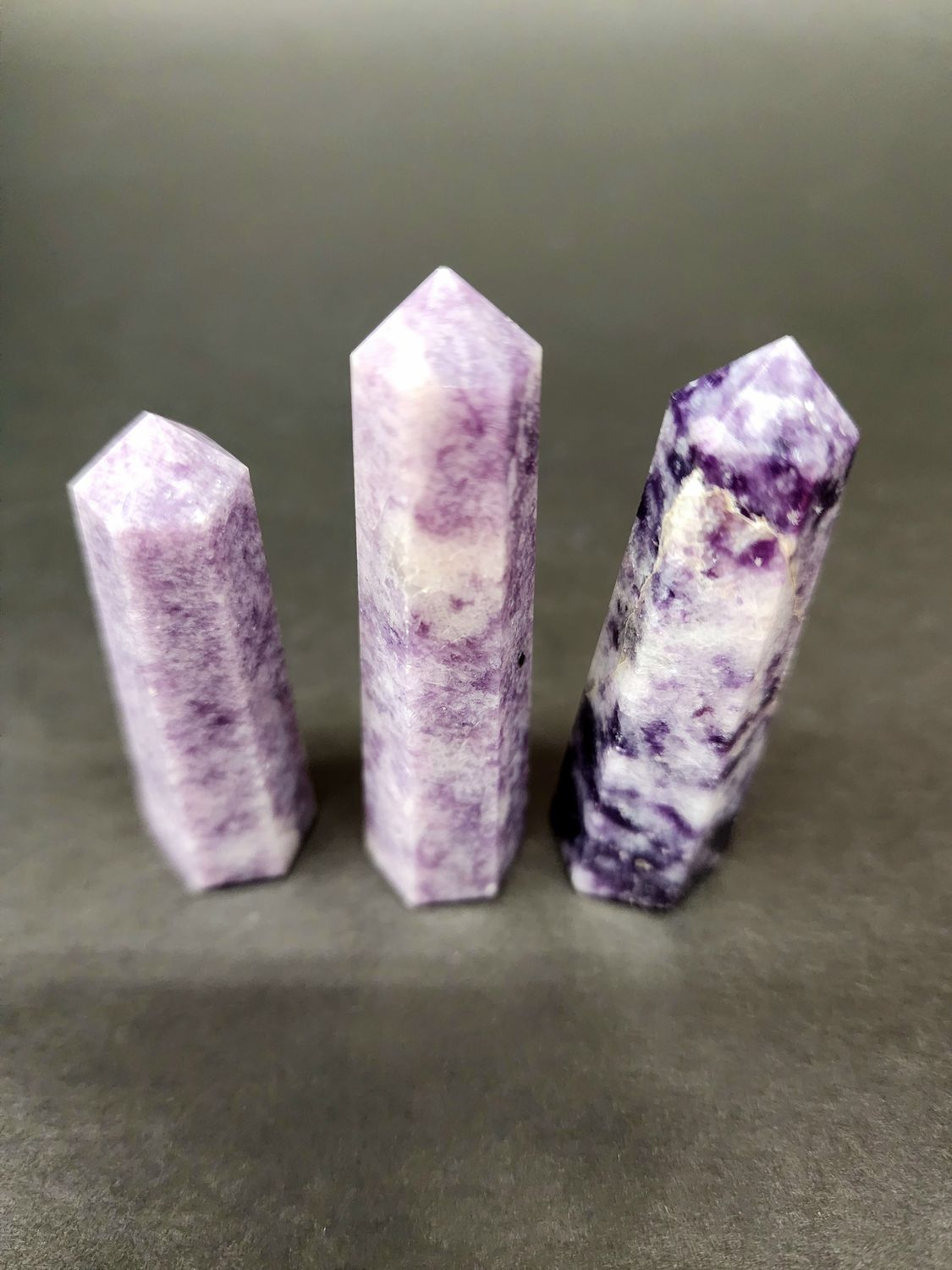 Lepidolite Mini Towers / Points 2-2.5&quot;