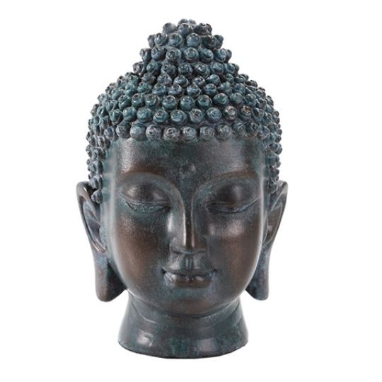 Buddha Head Statue 6&quot;