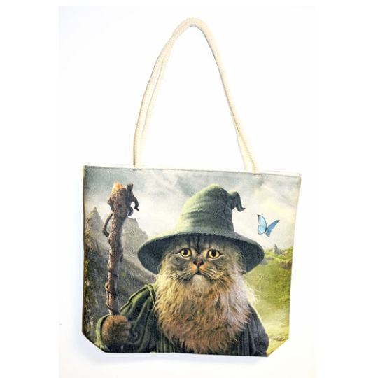 Catdolf Tote Bag