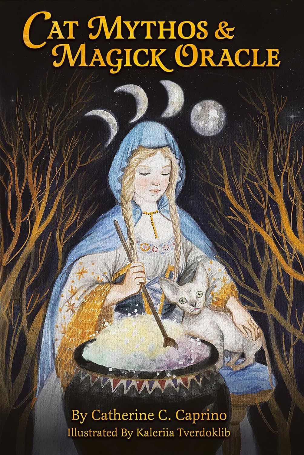 Cat Mythos &amp; Magick Oracle By Catherine C. Caprino