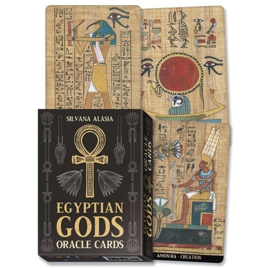 Egyptian Gods Oracle Cards By Silvana Alasia