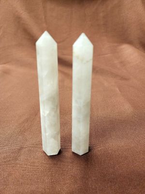Smoky Quartz Tower Point 5.5&quot; Standing