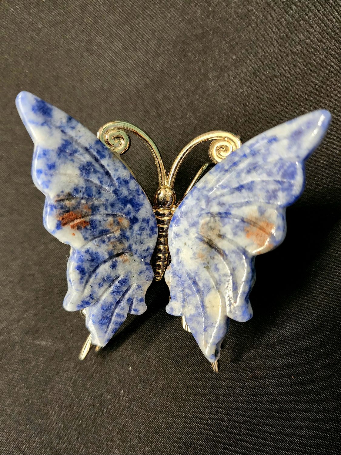 Crystal Butterfly - Sodalite