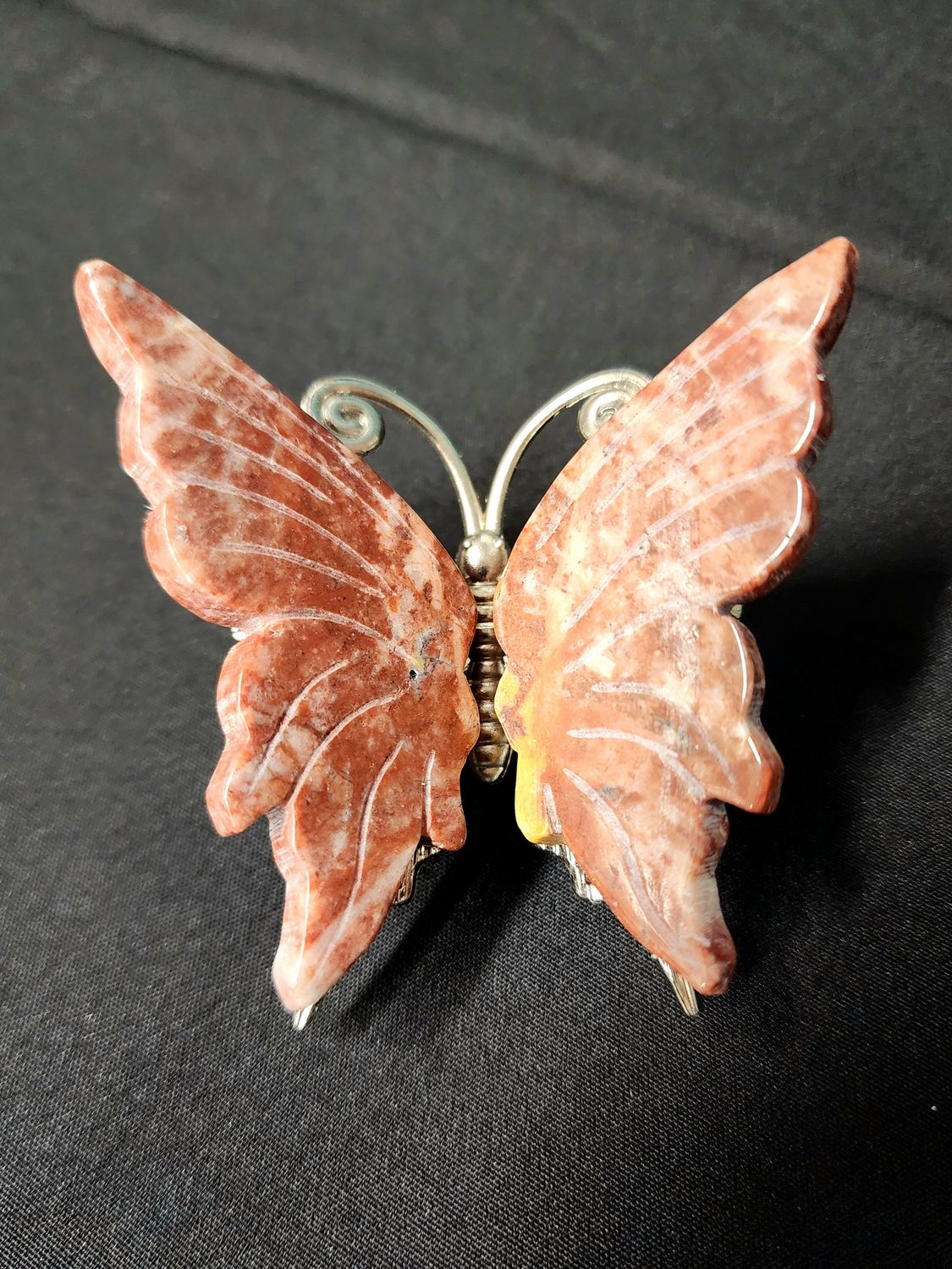 Crystal Butterfly - Brecciated Jasper