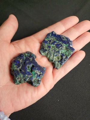 Polished Azurite Slabs B