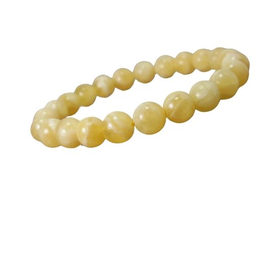 Angel Wing Calcite Bracelet 8mm