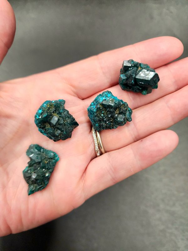 Dioptase Clusters