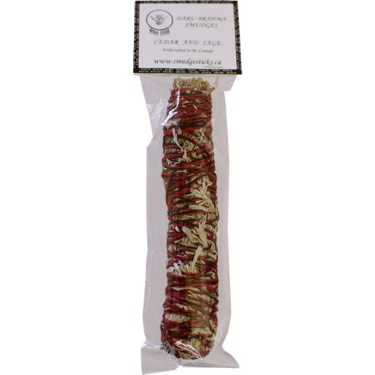 Smudge Stick Canadian Sage &amp; Cedar 7&quot;