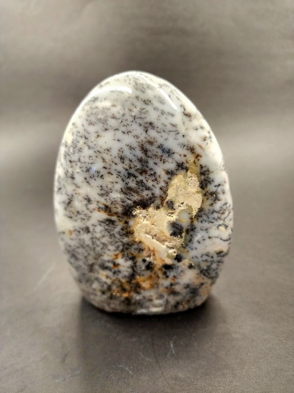 Merlinite / Dendritic Agate Freeform 5&quot;